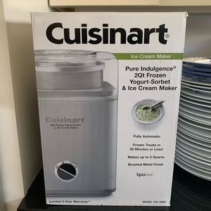 Cuisinart ice cream maker